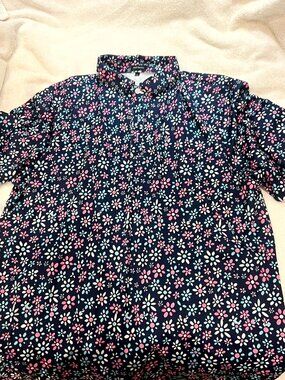 Golf Gentry Golf Polo - Moisture Wicking patterned golf shirt